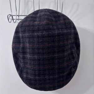 Henschel Hat Co. Wool Plaid Ivy Cap with Earflaps size XL